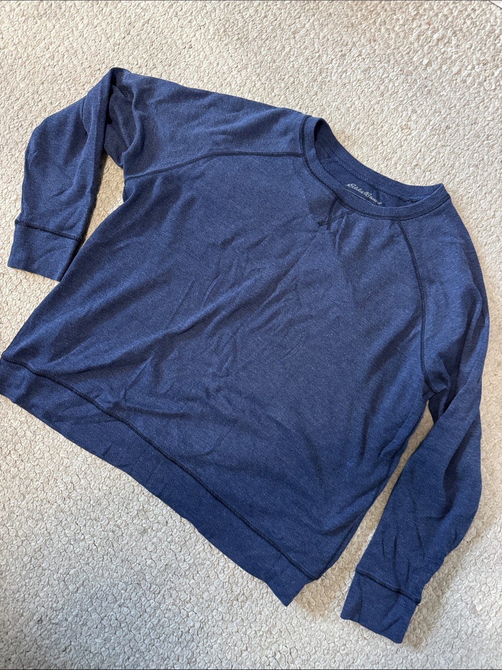 Eddie Bauer Navy women’s plus legend wash retro sweatshirt 2XL crewneck